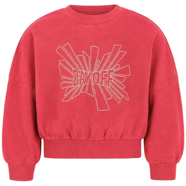 Like Flo oversized sweater met print - rood, foto 2