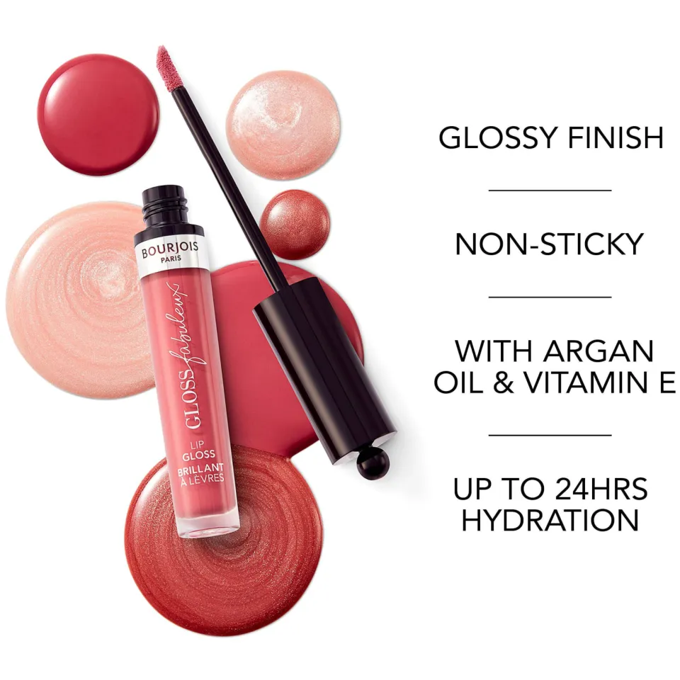 Bourjois Gloss Fabuleux lipgloss 001 Glow'bally Chic, foto 2