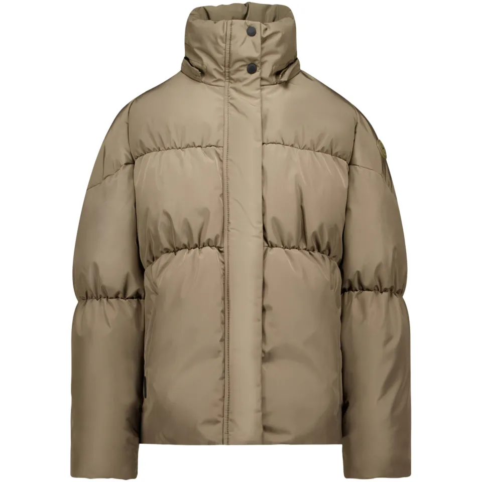 Airforce Maya puffer jacket pufferjas beige, foto 6