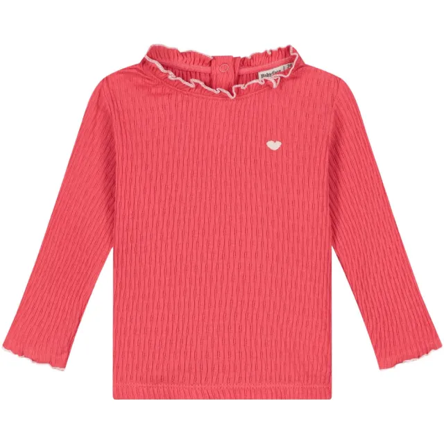 Babyface longsleeve koraalrood, foto 2