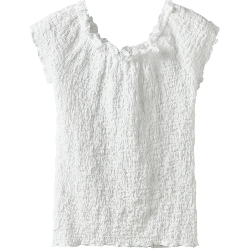 NAME IT KIDS off shoulder top wit, foto 2