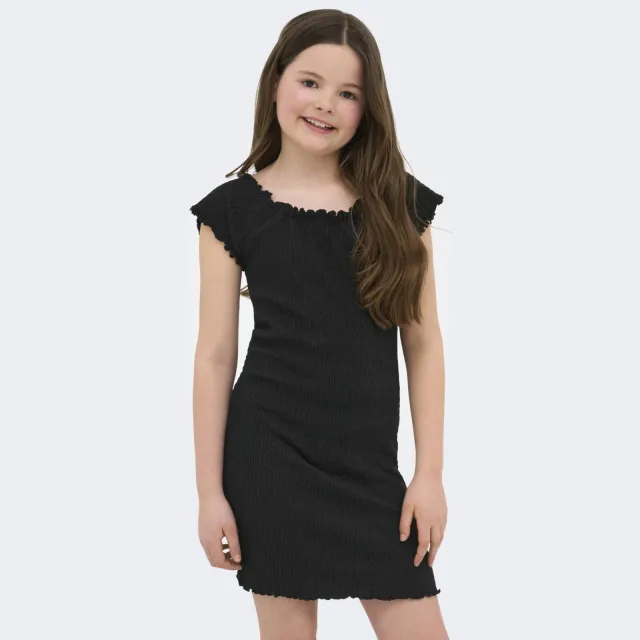 Only Kids midi jurk zwart