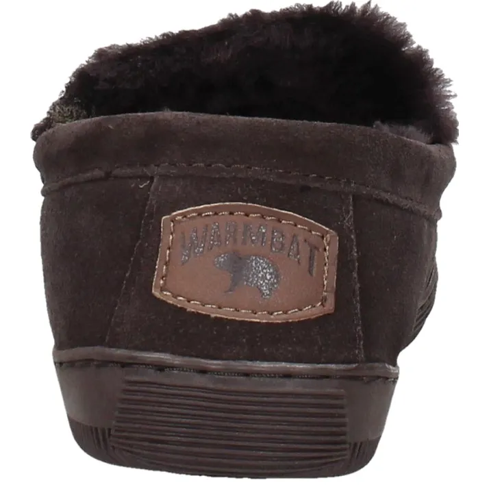 Warmbat Grizzly pantoffel donkerbruin, foto 4