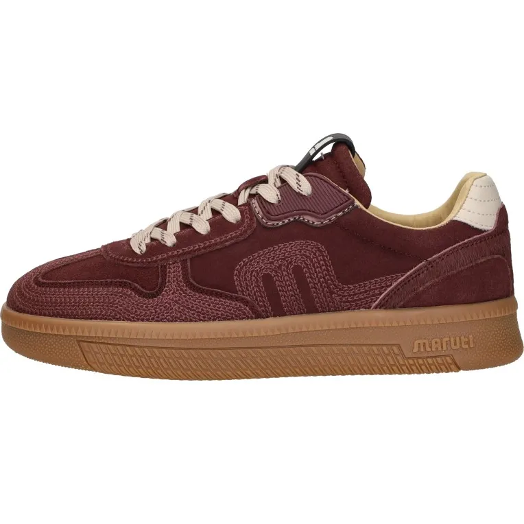 Maruti Yale Embroidery sneaker bordeaux, foto 2