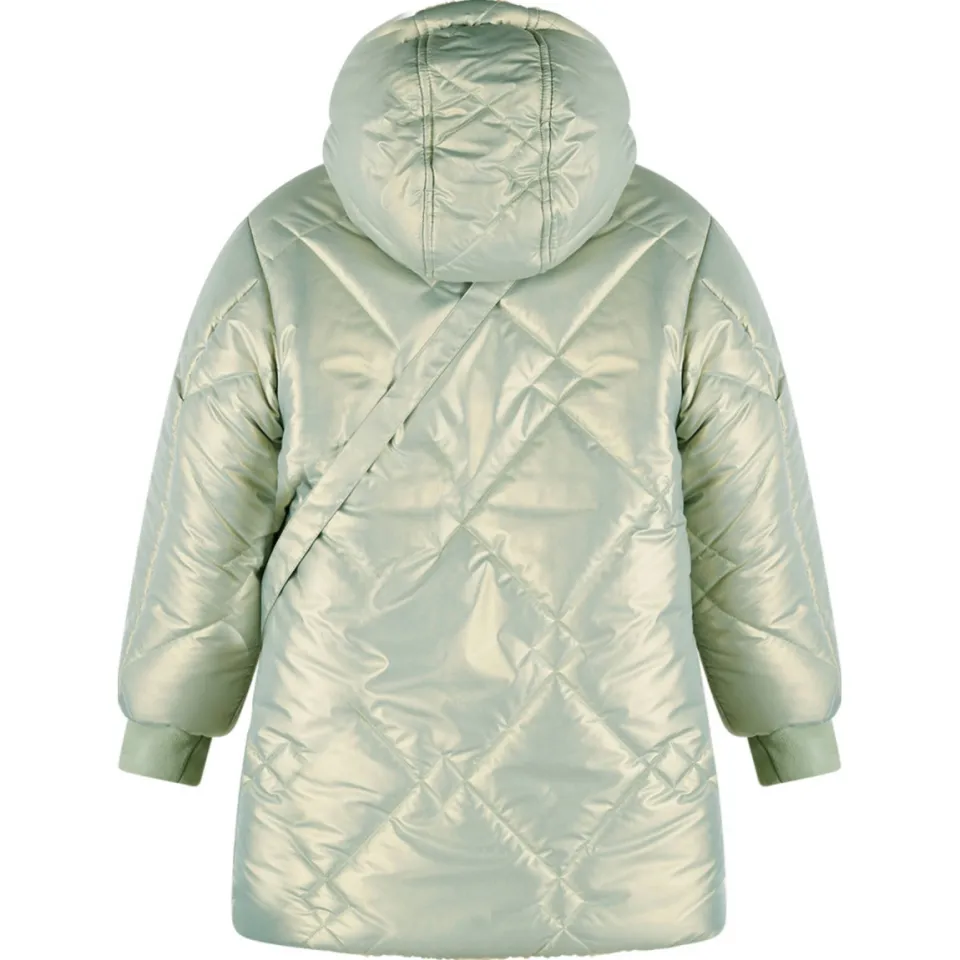 Nono reversible jas groen, foto 4