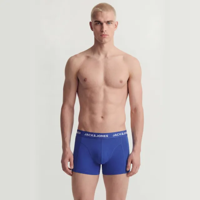 Jack & Jones ADDITIONALS boxershorts (set van 5) blauw/rood/grijs