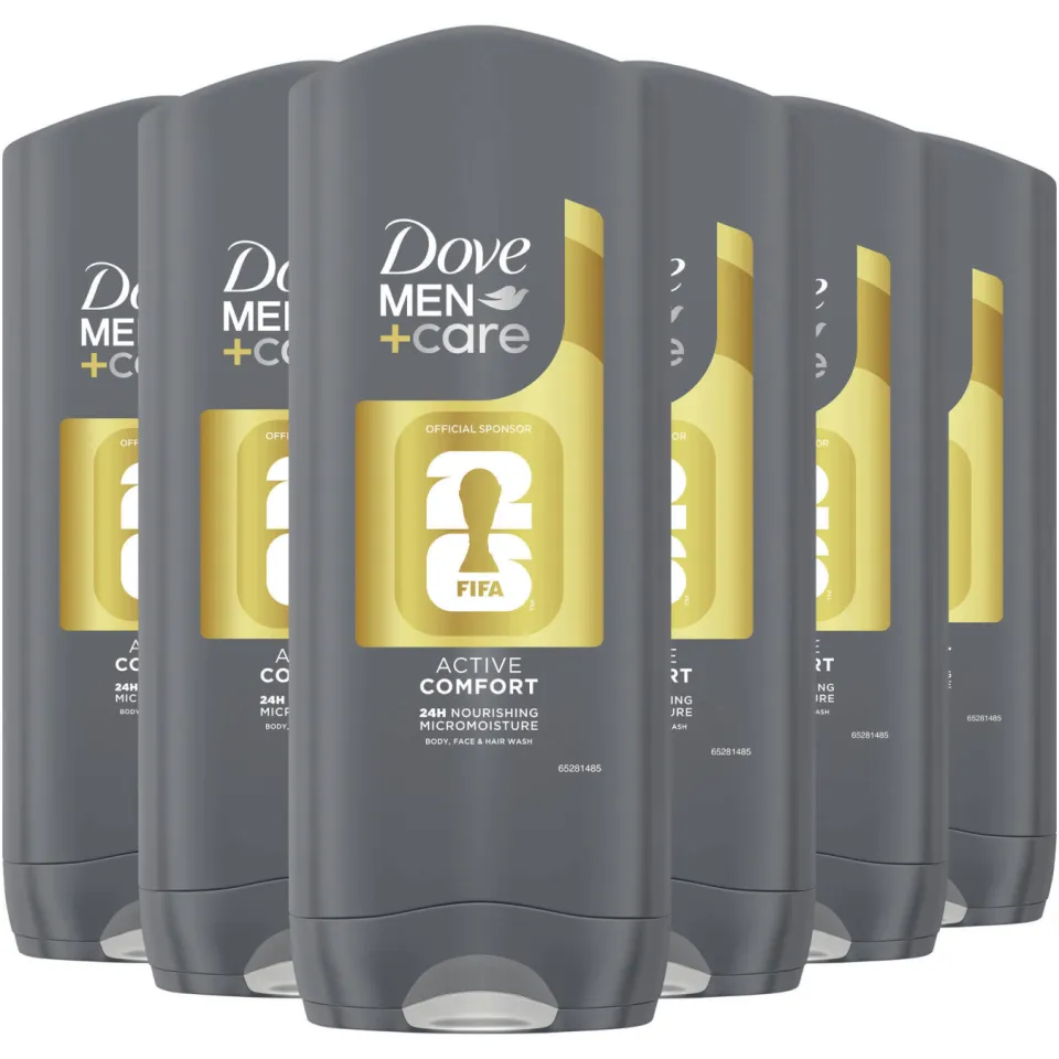 Dove Men+Care Active Comfort FIFA Edition 3-in-1 douchegel