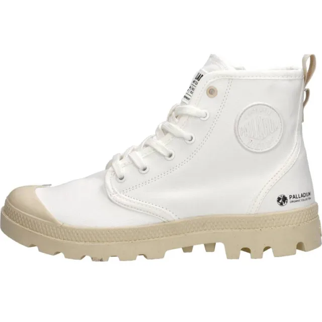 Palladium Pampa Hi Zip Organic veterboot wit, foto 2