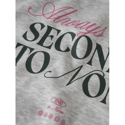 NAME IT KIDS sweater met tekst - grijs, foto 4