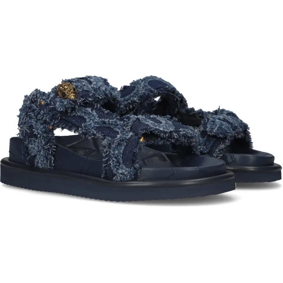 Kurt Geiger Sandalen Orson Sandal Blauw, foto 3