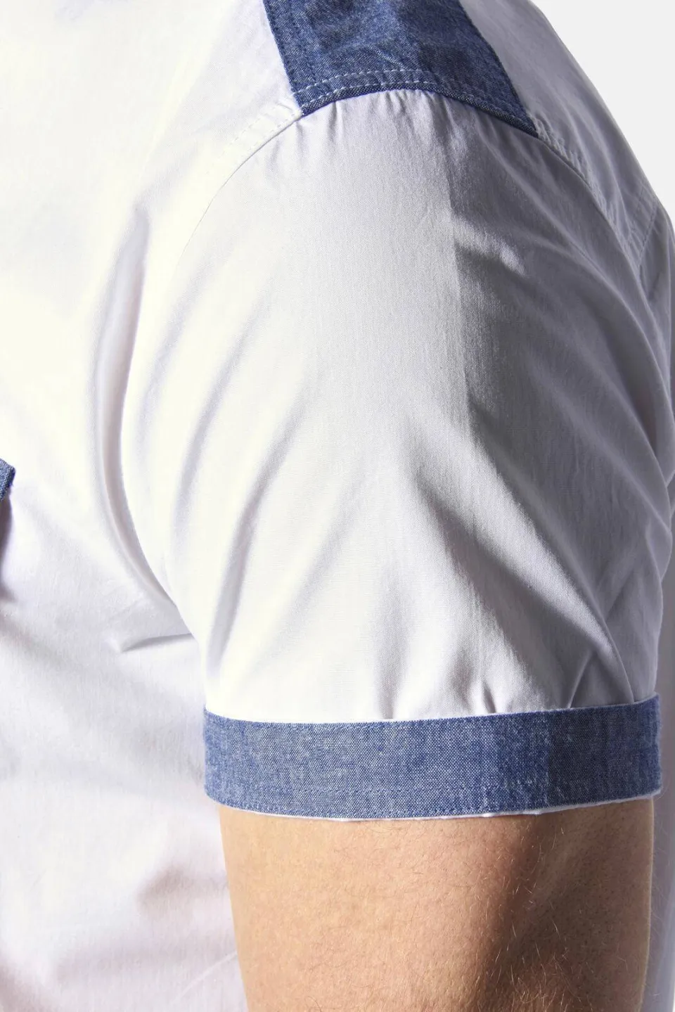 Jan Vanderstorm casual overhemd HERKKO Plus wit, foto 6