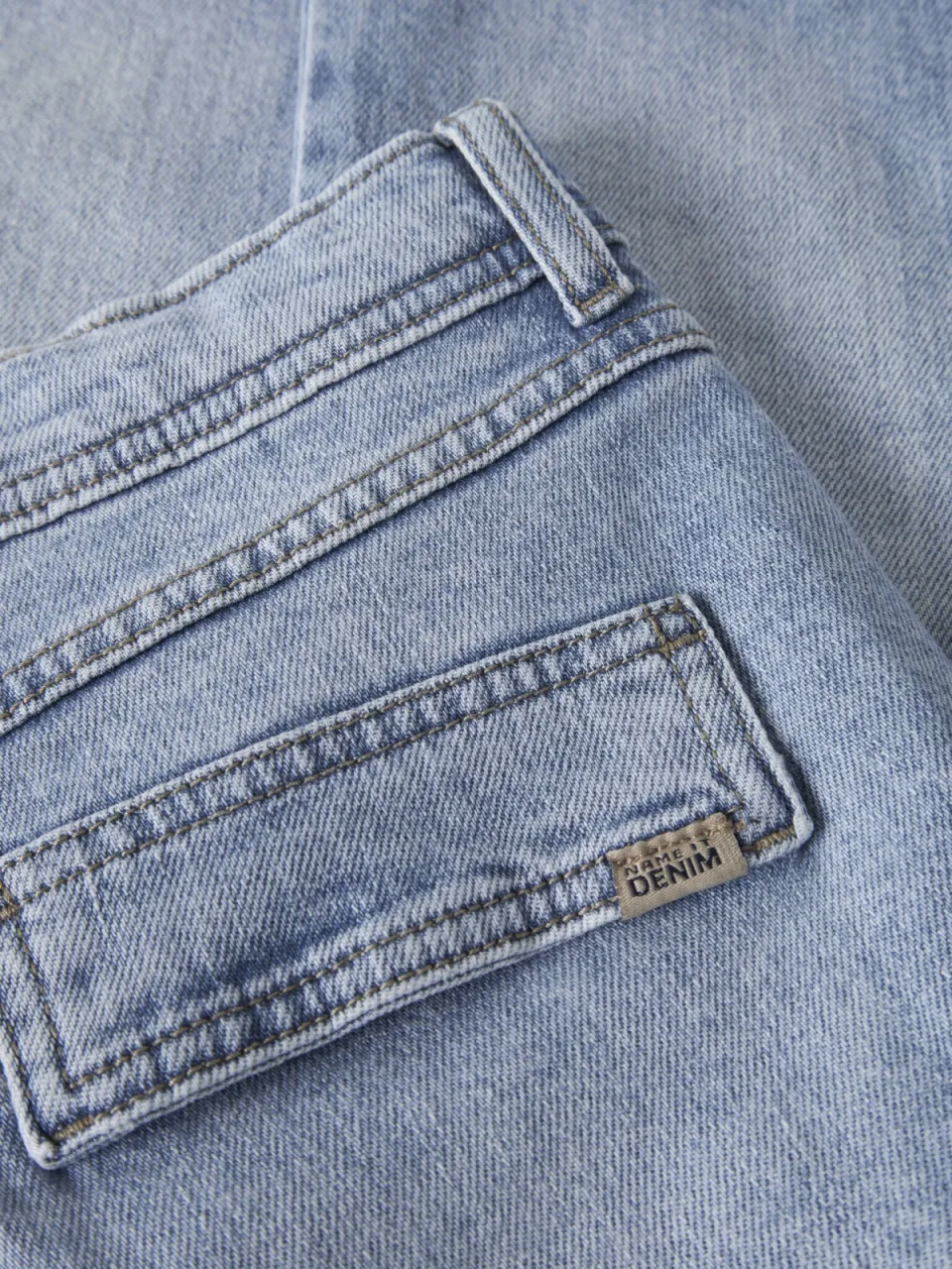 NAME IT KIDS tapered jeans light blue denim, foto 5