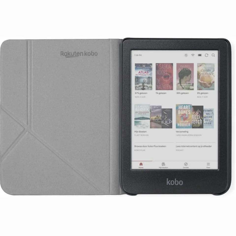 Kobo Clara SleepCover hoes roze, foto 4