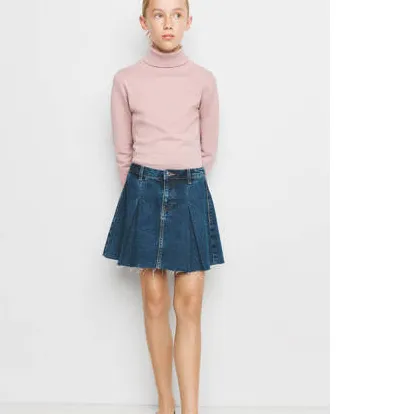 Mango Kids katoenen coltrui - lichtroze, foto 4