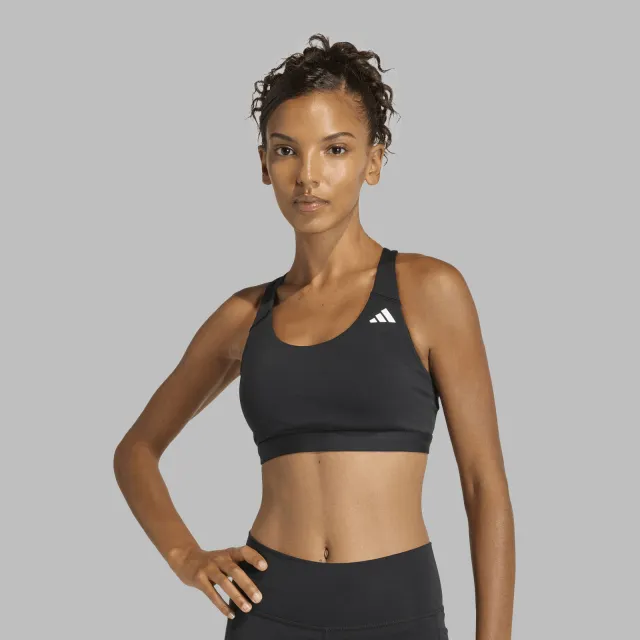Adidas Optime Essentials Workout Medium Support sportbeha zwart