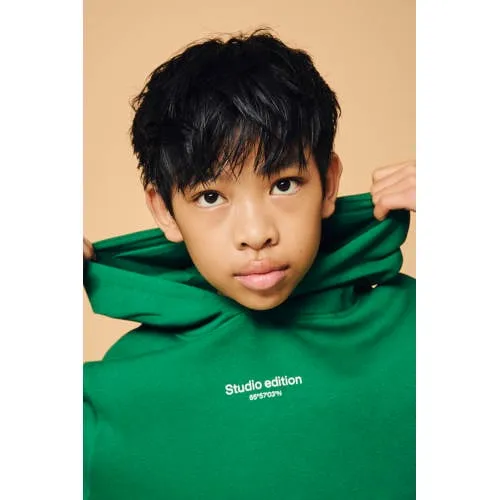 NAME IT KIDS hoodie groen, foto 3
