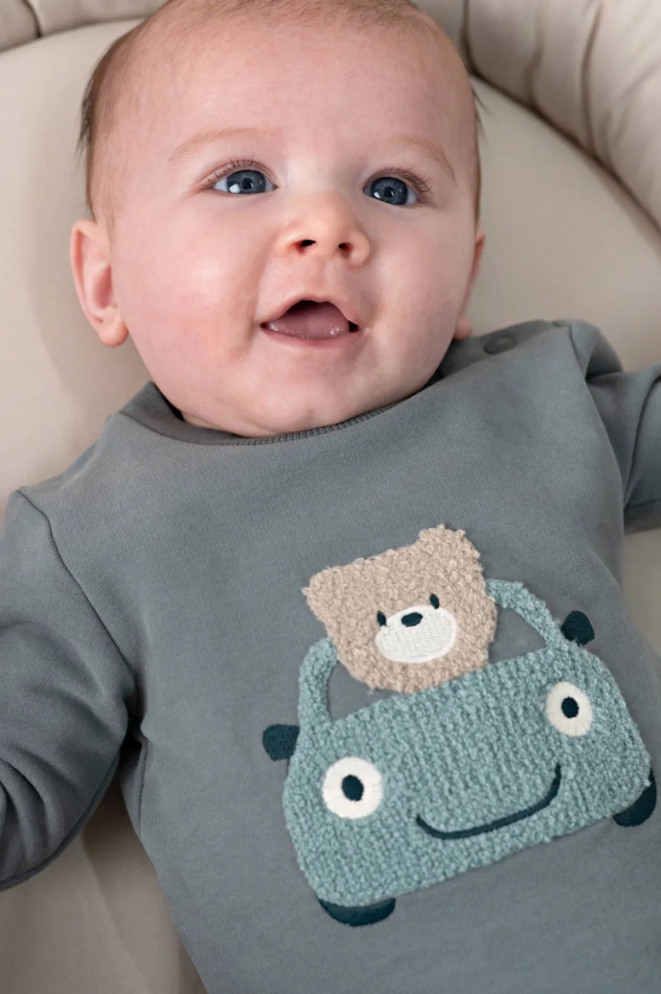 Feetje sweater Beep Beep groen/mintgroen/taupe, foto 7