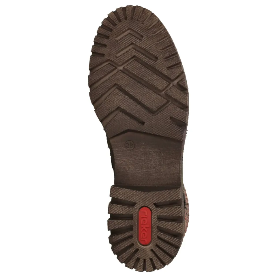 Rieker Veterboots Groen, foto 6