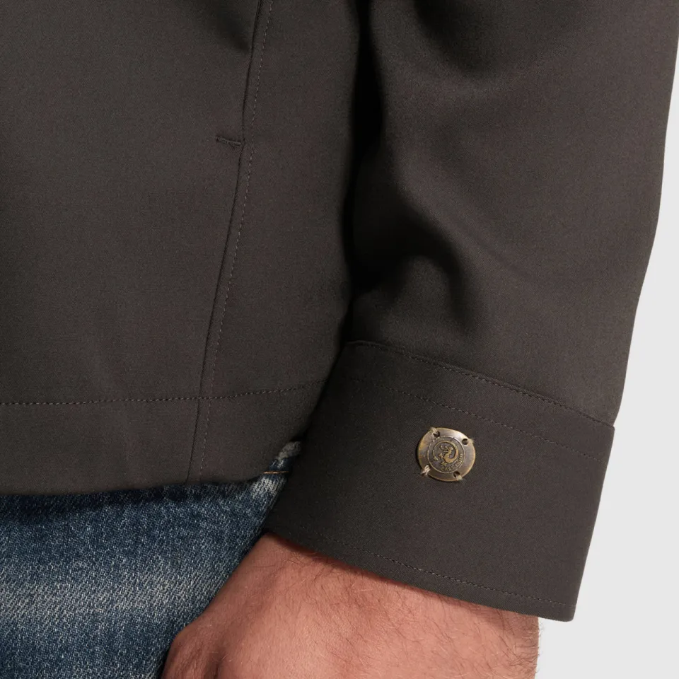 Cast Iron regular fit overshirt - antraciet, foto 8