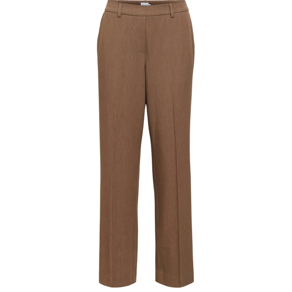 Object straight leg casual broek - lichtbruin, foto 2