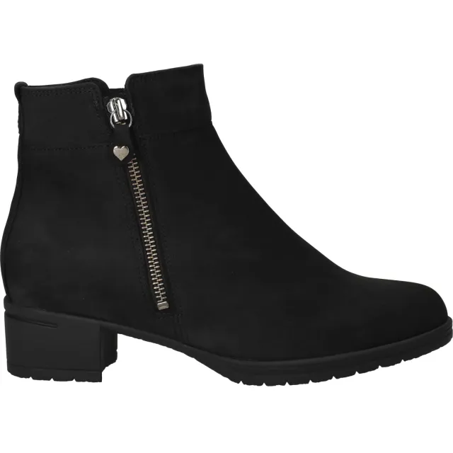 Hartjes Hip Boot enkellaarsjes zwart