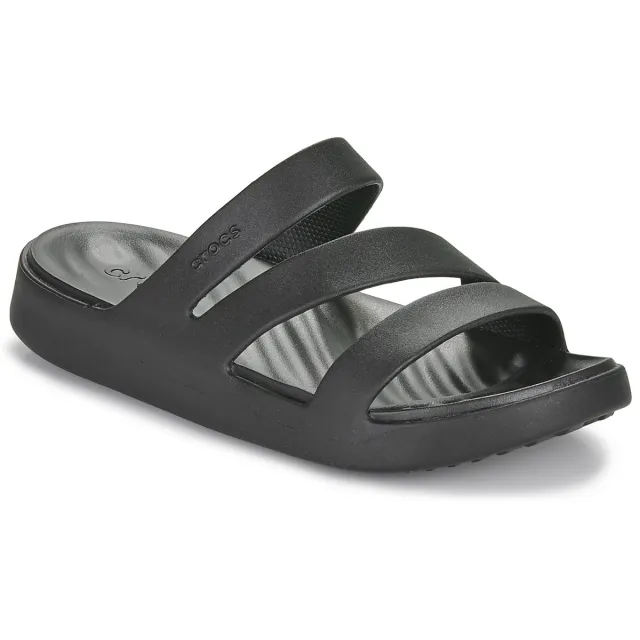 Crocs Getaway Strappy sandaal zwart