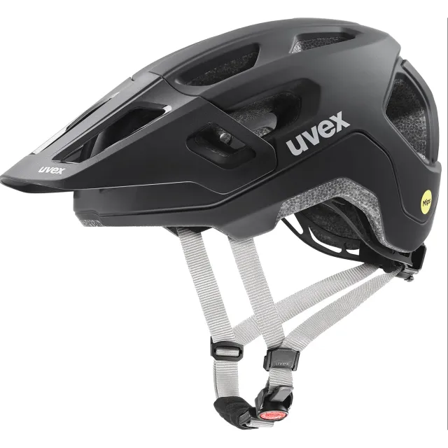 Uvex kinderfietshelm React Jr. MIPS 2026 Grijs/Zwart