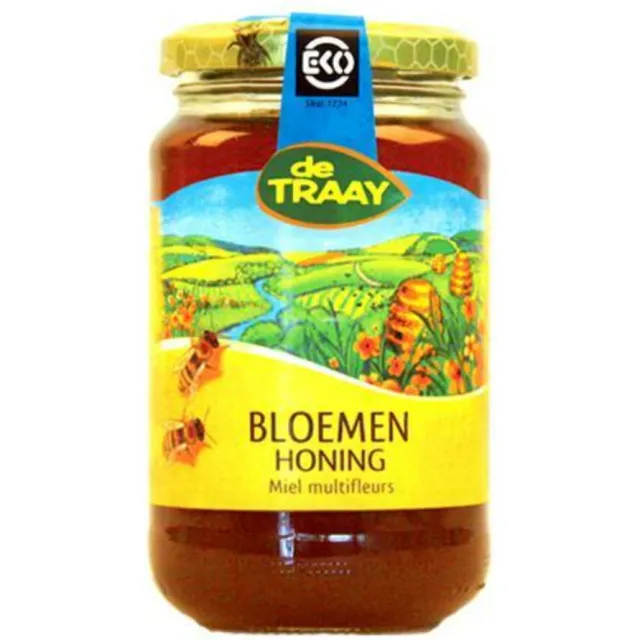 De Traay Bloemen Honing Eko 900 gr
