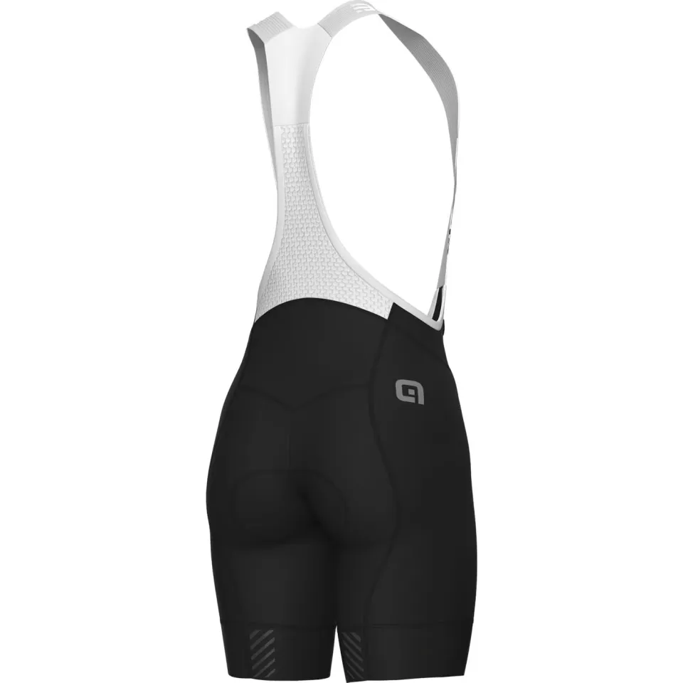 Alé PR-E Magic Colour fietsbroek met bretels zwart, foto 2