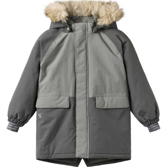 Wheat winterparka grijs/lichtgrijs, foto 2