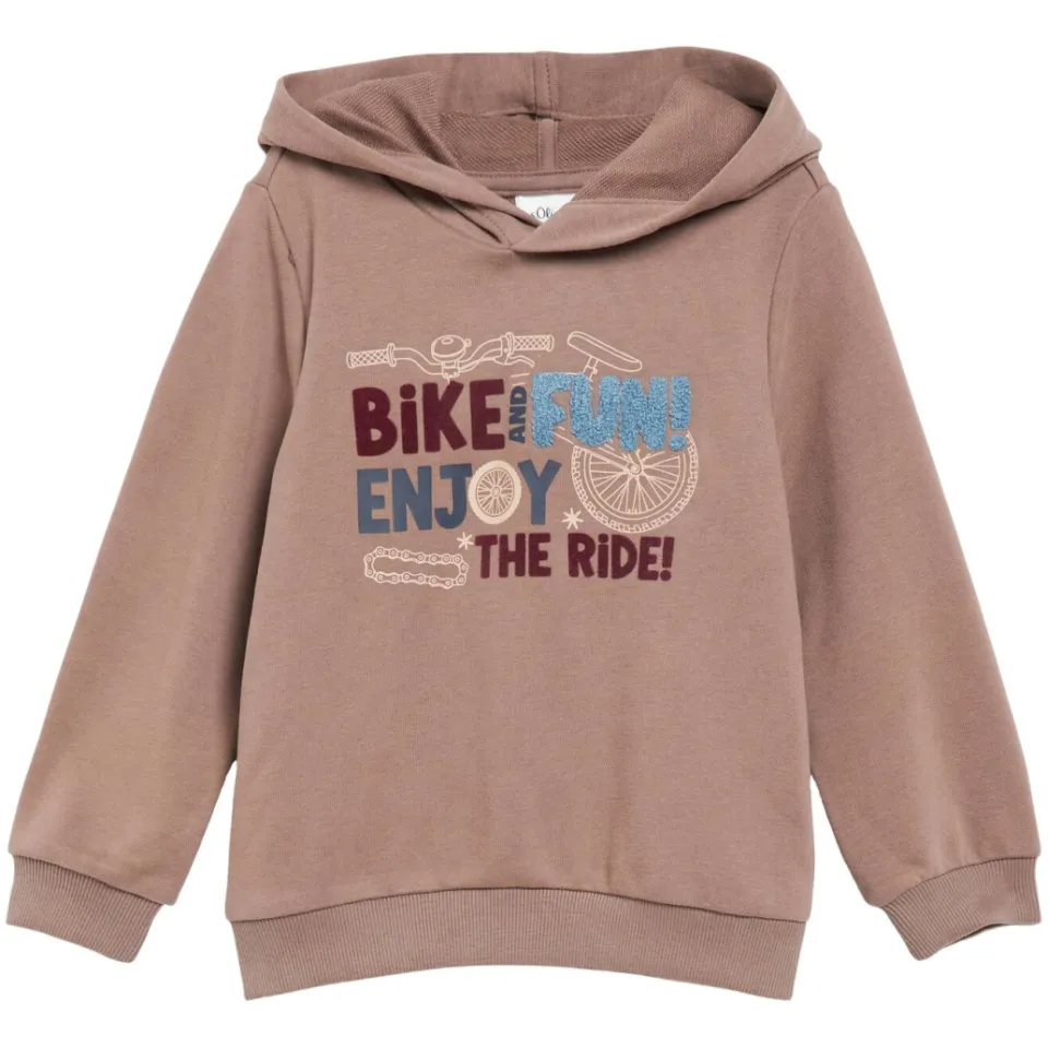 s.Oliver sweater met print - bruin, foto 2