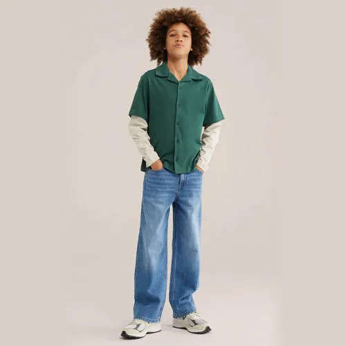 WE Fashion overhemd - donkergroen, foto 3