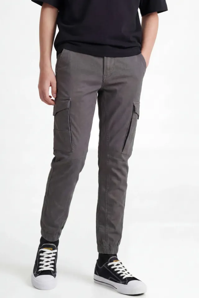 Jack & Jones Paul cargobroek grijs, foto 6