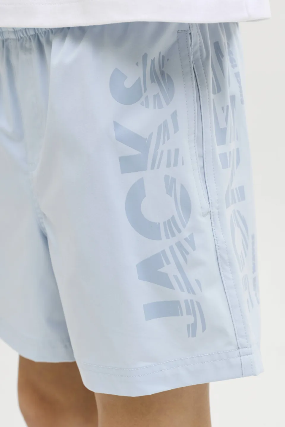 Jack & Jones JUNIOR zwemshort lichtblauw, foto 5
