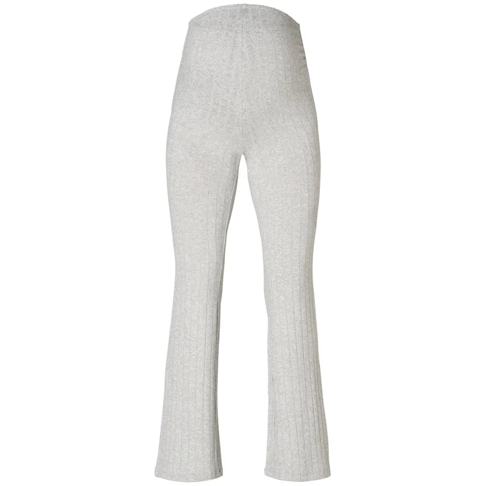 Noppies maternity flared high waist zwangerschapsbroek grijs, foto 2