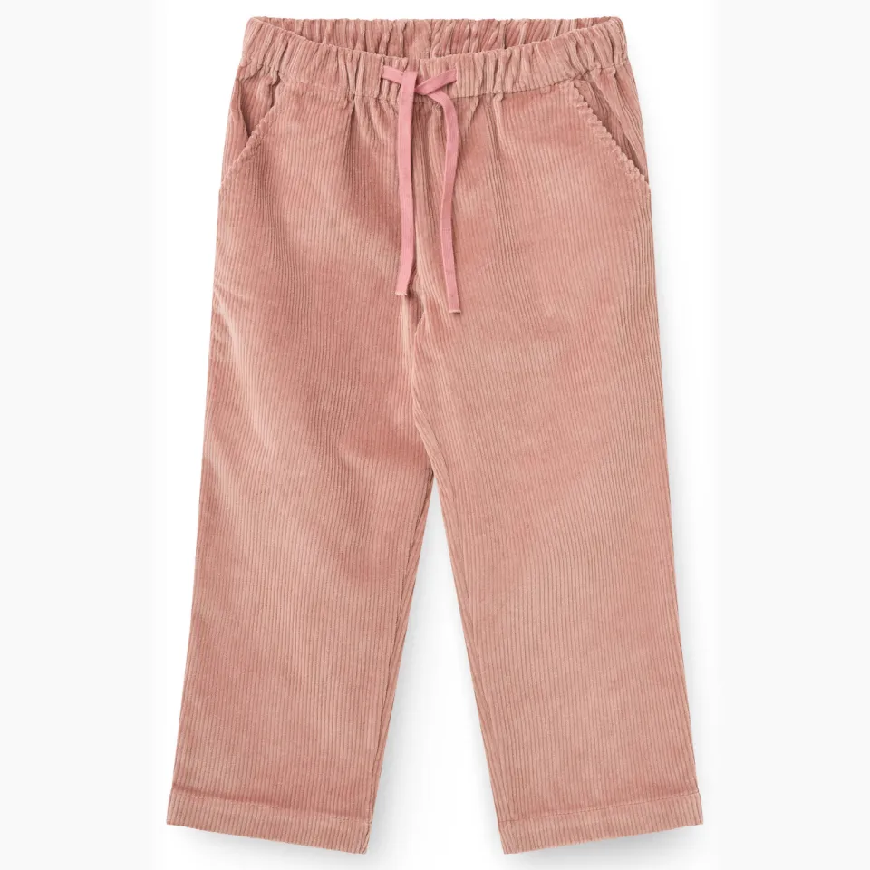 Copenhagen Colors regular fit corduroy casual broek roze, foto 2