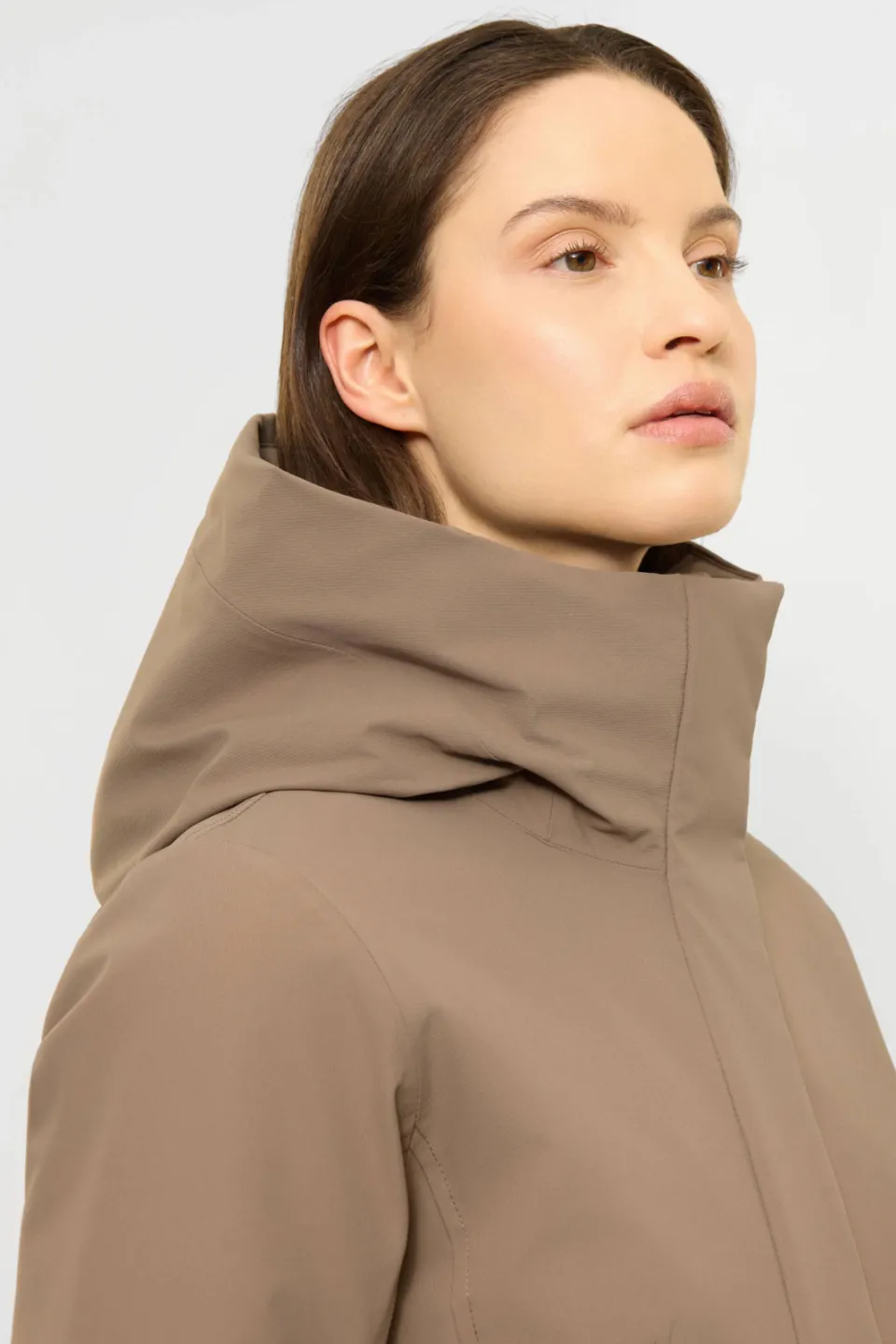 Elvine Sophie winterjas taupe, foto 5