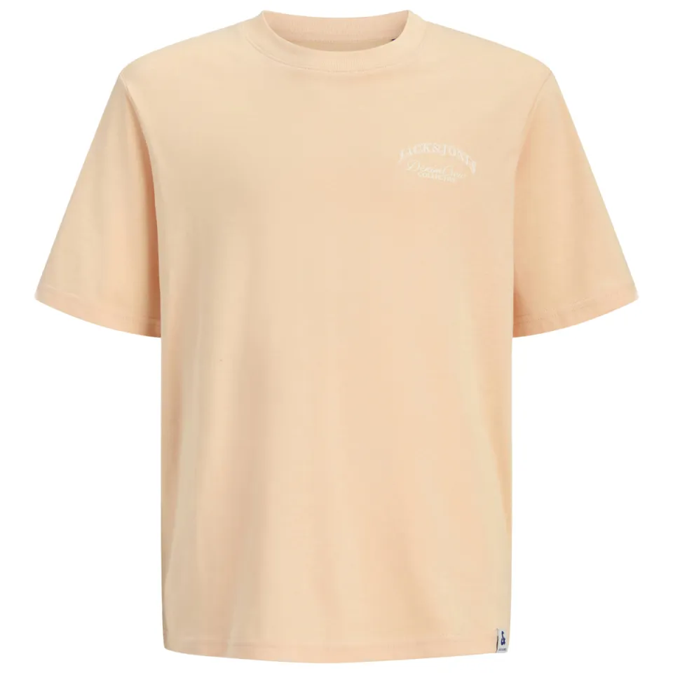Jack & Jones Junior T-shirt met backprint rozezand, foto 2