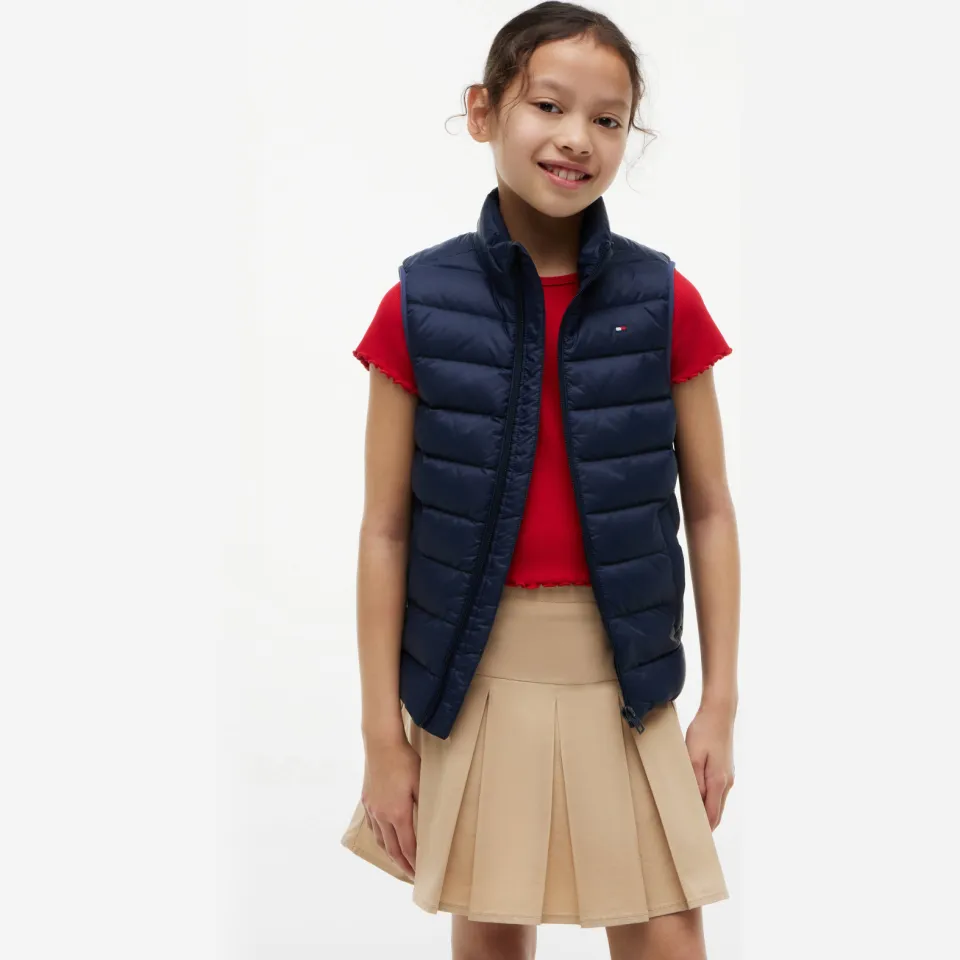 Tommy Hilfiger kids bodywarmer donkerblauw