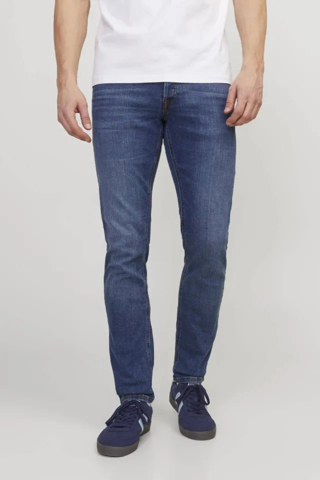 Jack & Jones slim fit jeans - blauw denim, foto 4