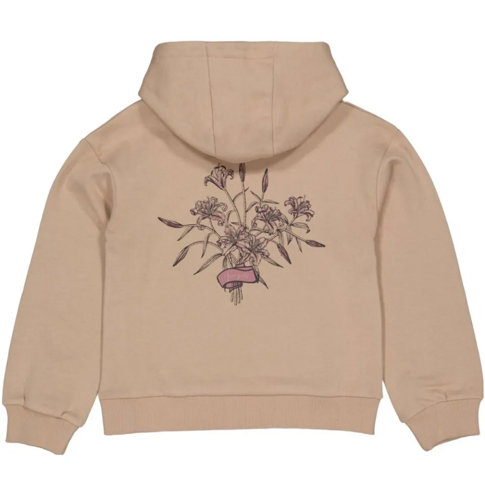 LEVV hoodie met backprint beige, foto 2