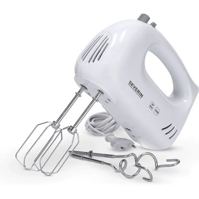 Severin HM3820 handmixer wit witgrijs