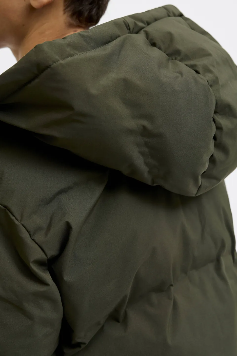 Jack & Jones gewatteerde jas donkergroen, foto 6