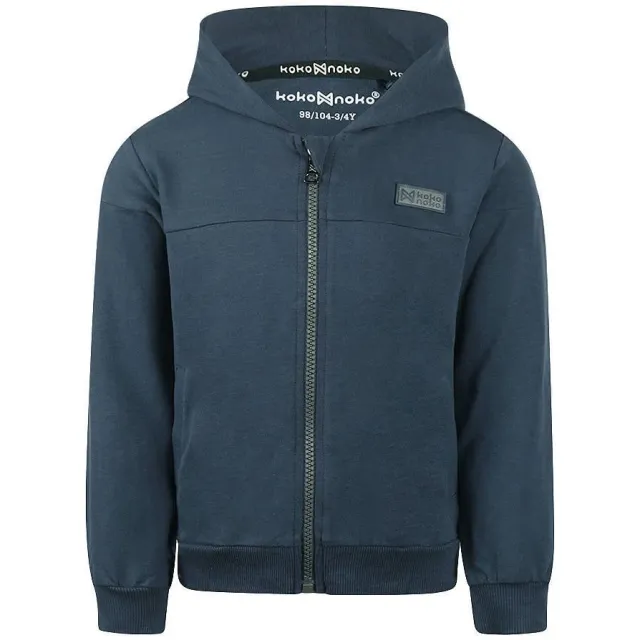 Koko Noko sweatvest donkerblauw