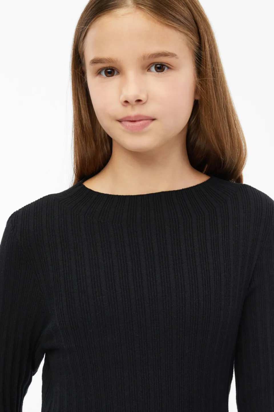 s.Oliver longsleeve met opstaande kraag zwart, foto 5