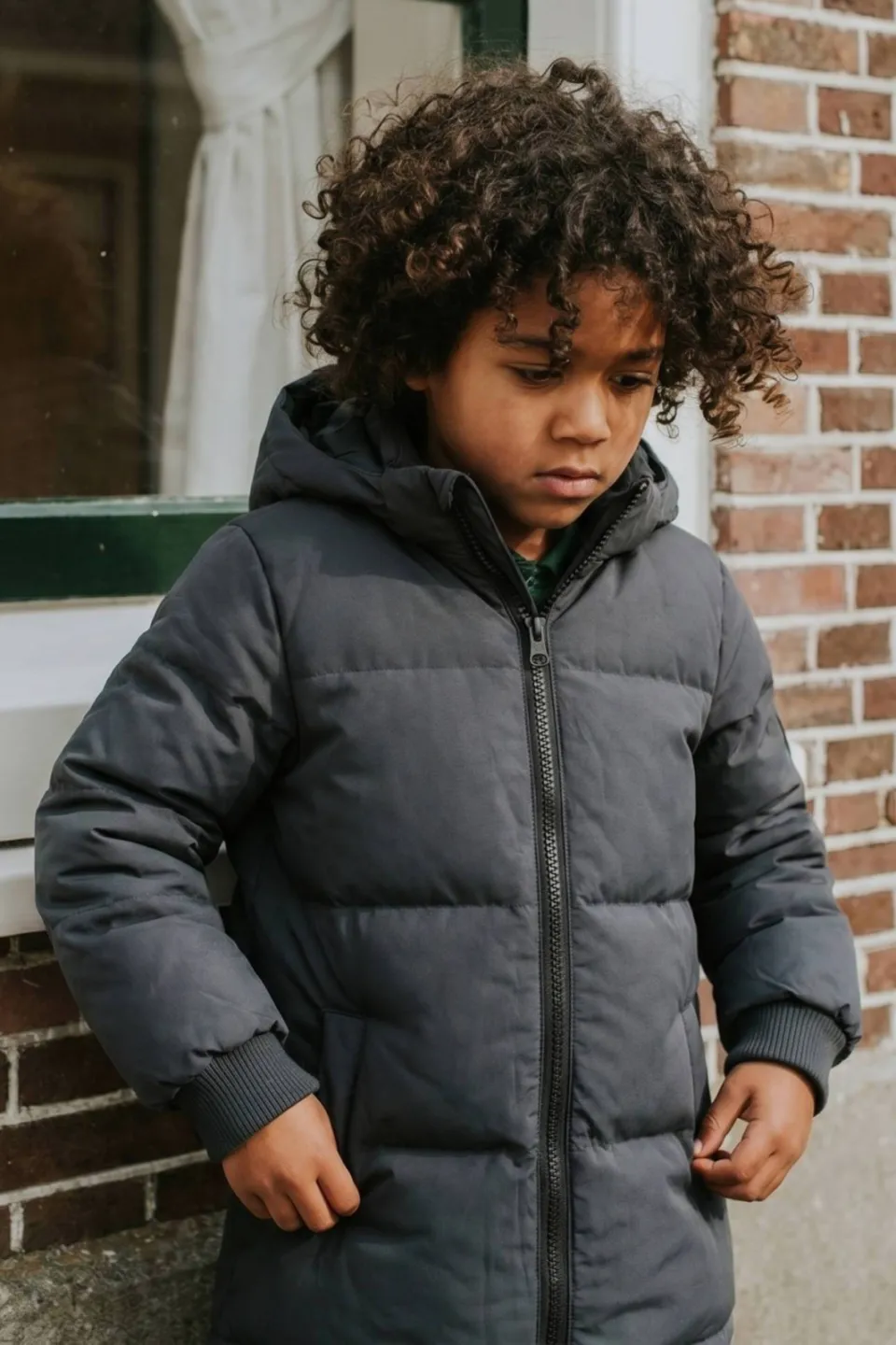 Koko Noko winterjas donkerblauw, foto 4