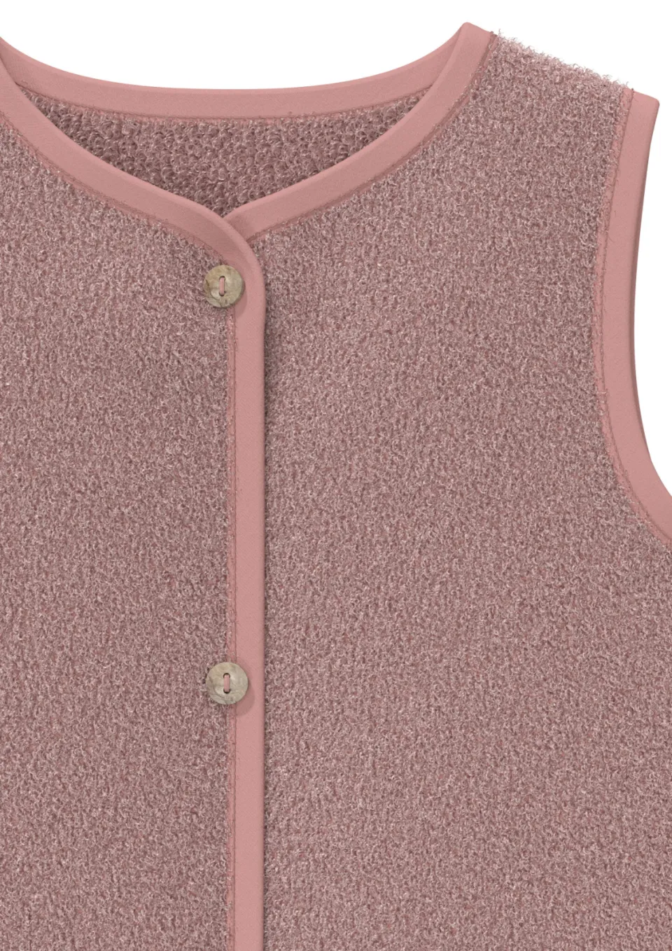s.Oliver teddy gilet - oudroze, foto 3
