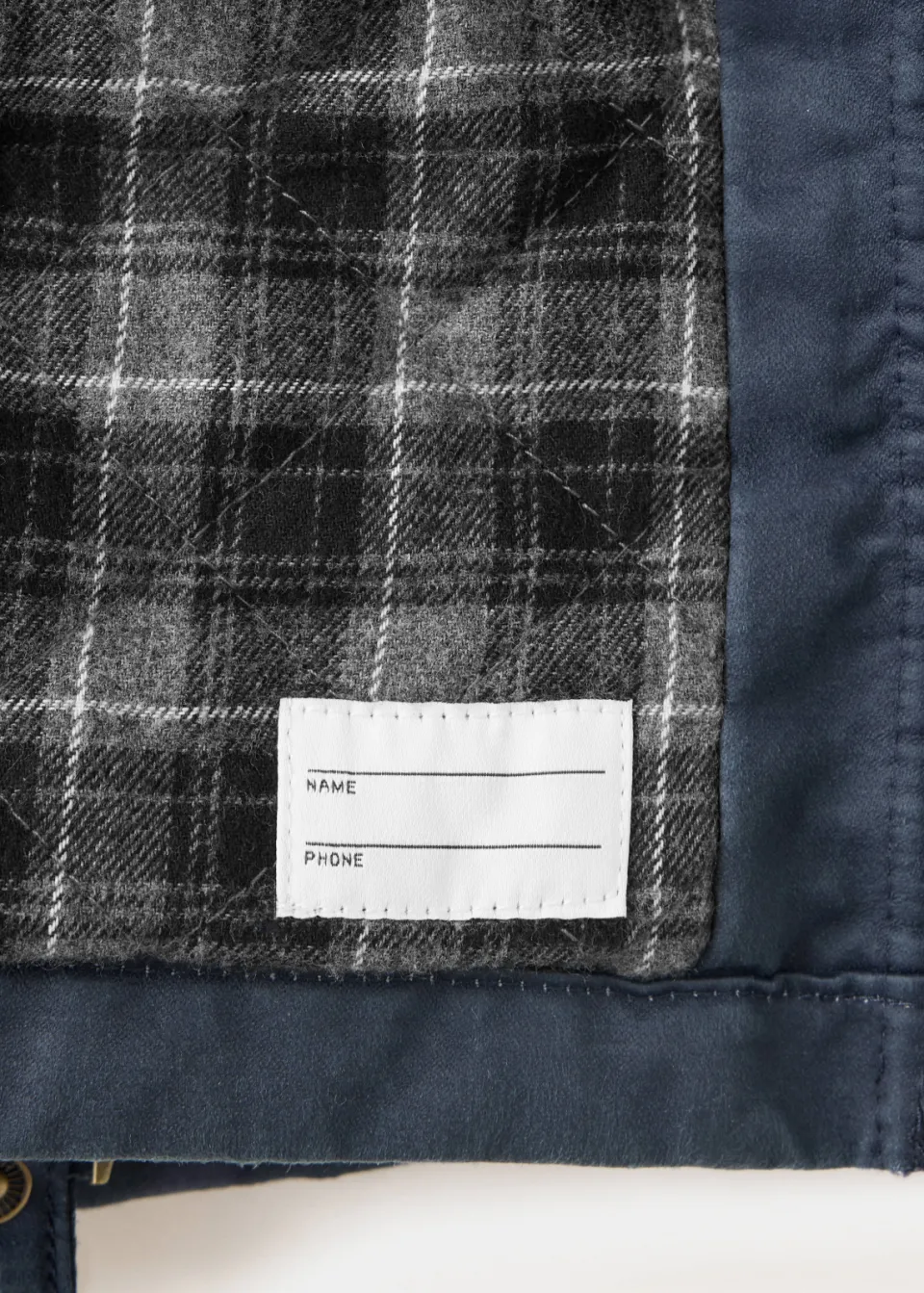 Mango corduroy parka marineblauw, foto 6