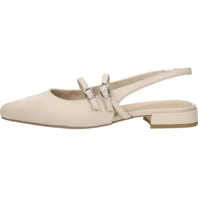 Marco Tozzi slingback ballerina beige, foto 2