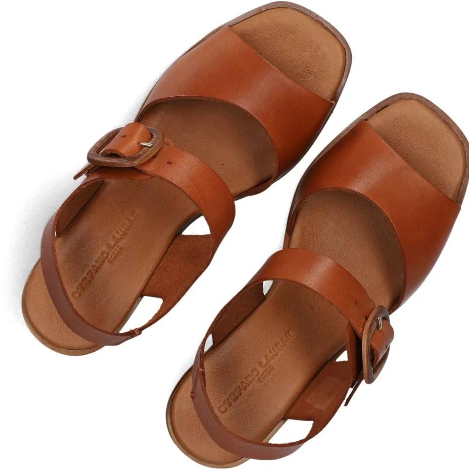 Stefano Lauran Sandalen 930 Cognac, foto 4